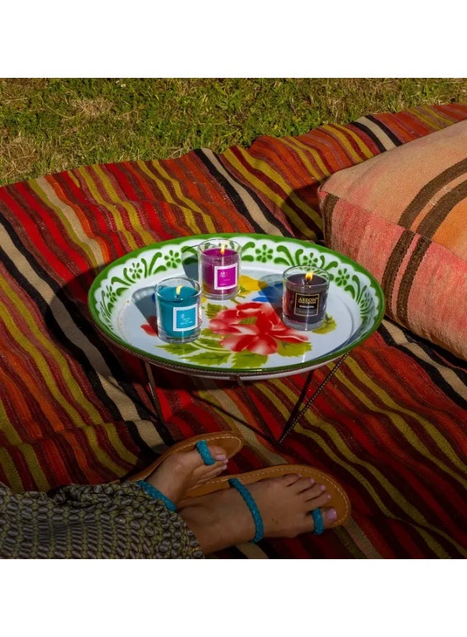 Areon Scented Candle 120g – Vanilla Black Fragrance, Long-Lasting Aroma - Image 2